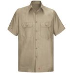 0.783 SY60 Mens Solid Rip Stop Shirt