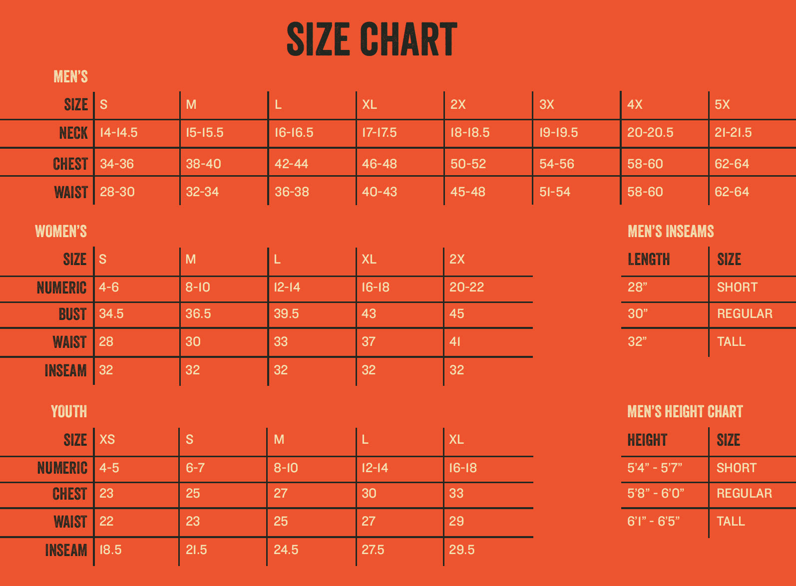 Walls Fr Coveralls Size Chart