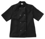 White Swan 18001 Five Star Short Sleeve Chef Jacket