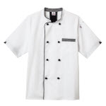 White Swan 18529 Five Star Unisex Short Sleeve Executive Chef Coat
