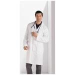 White Swan 650 Meta Mens 38" Cotton Long Labcoat