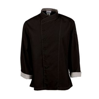 PI Crossover Collar Keep Kool™ V-Panel Mesh Back Chef Coat