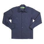  PI 100% Cotton Men?s Wrinkle-Resistant Industrial Work Shirt