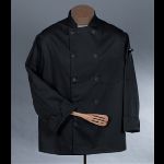  PI Plastic Button Chef Coat