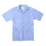 PI 65/35 Poly/Cotton Poplin Professional Zip-Front Shirt