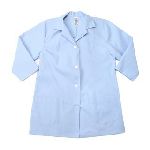  PI 65/35 Poly/Cotton Poplin Women?s Utility Button Smock