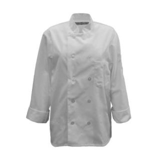 PI Basic Economy Chef Coat, Plastic Buttons