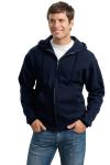 SanMar Jerzees 4999M, Jerzees Super Sweats NuBlend - Full-Zip Hooded Sweatshirt.