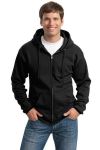  SanMar Port & Company PC90ZH, Port & Company -  Essential Fleece Full-Zip Hooded Sweatshirt.