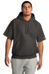 SanMar  S101SS, Champion   Reverse Weave   Short Sleeve Hooded Sweatshirt