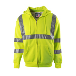  SNW ANSI Class 2 Thermal-Lined Hooded Sweatshirt with 3M Silver Tape - Imported