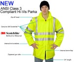  SNW ANSI Class 3 Compliant Parka - Imported